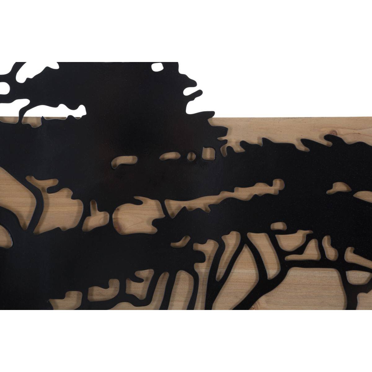Paris Prix - Déco Murale Encadrée "Lahos" 204cm Naturel & Noir - Image 3