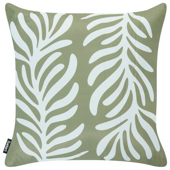 Beliani - Coussin d'extérieur Polyester Vert olive ALISMA - 45x45x10- Beliani - Image 4