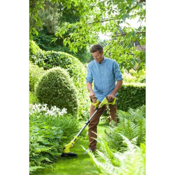 Ryobi - RYOBI - Coupe-bordures 18V ONE+ - Ø coupe 25-30 cm - Ø fil 1 x 1,6 mm + 1 batterie 18V 2,5 Ah et 1 chargeur 2,0 A - RLT183225F - Image 3