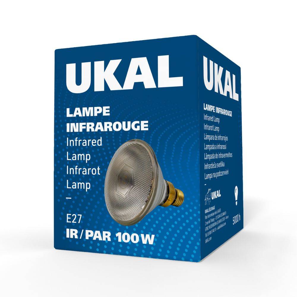 Ukal - Ampoule infrarouge PAR 100 W claire UKAL - Image 5