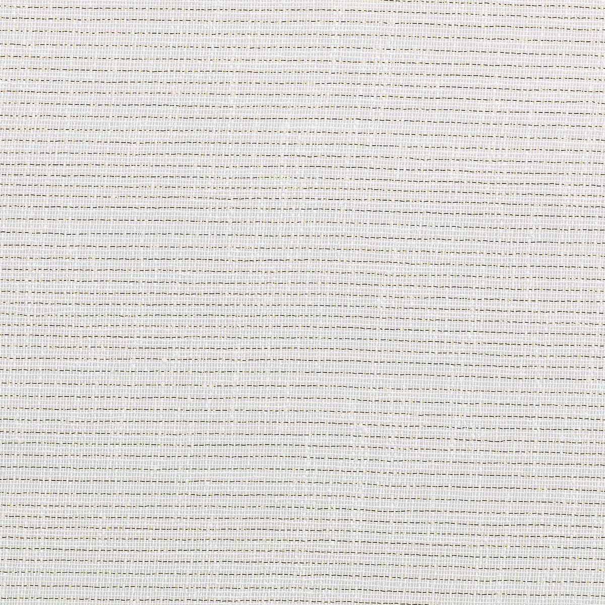 Rideau Voilage à Œillets "Sunline" 140x240cm Blanc & Or - Image 3