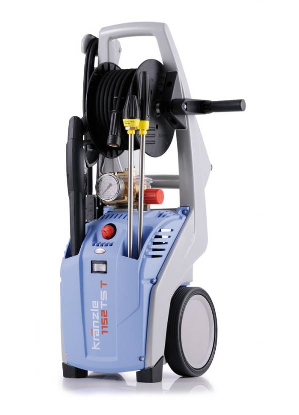 Nettoyeur haute pression KRANZLE 1152 TST - 230V avec enrouleur et buse TurboJet - 60202.0 - Image 1