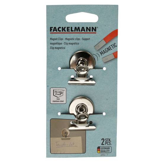Lot de 2 pinces magnétiques Fackelmann Tecno - Image 2