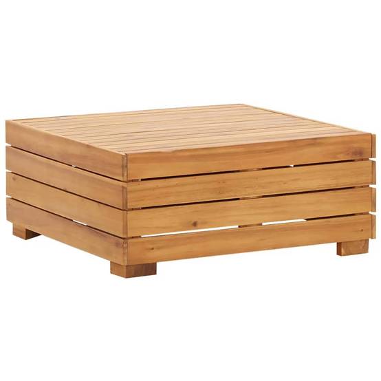 ComfortXL - Salon de jardin 2 pièces Bois d'Acacia Massif Design à Lattes pour Terrasse Gris Foncé – ComfortXL Outdoor Living - Image 2