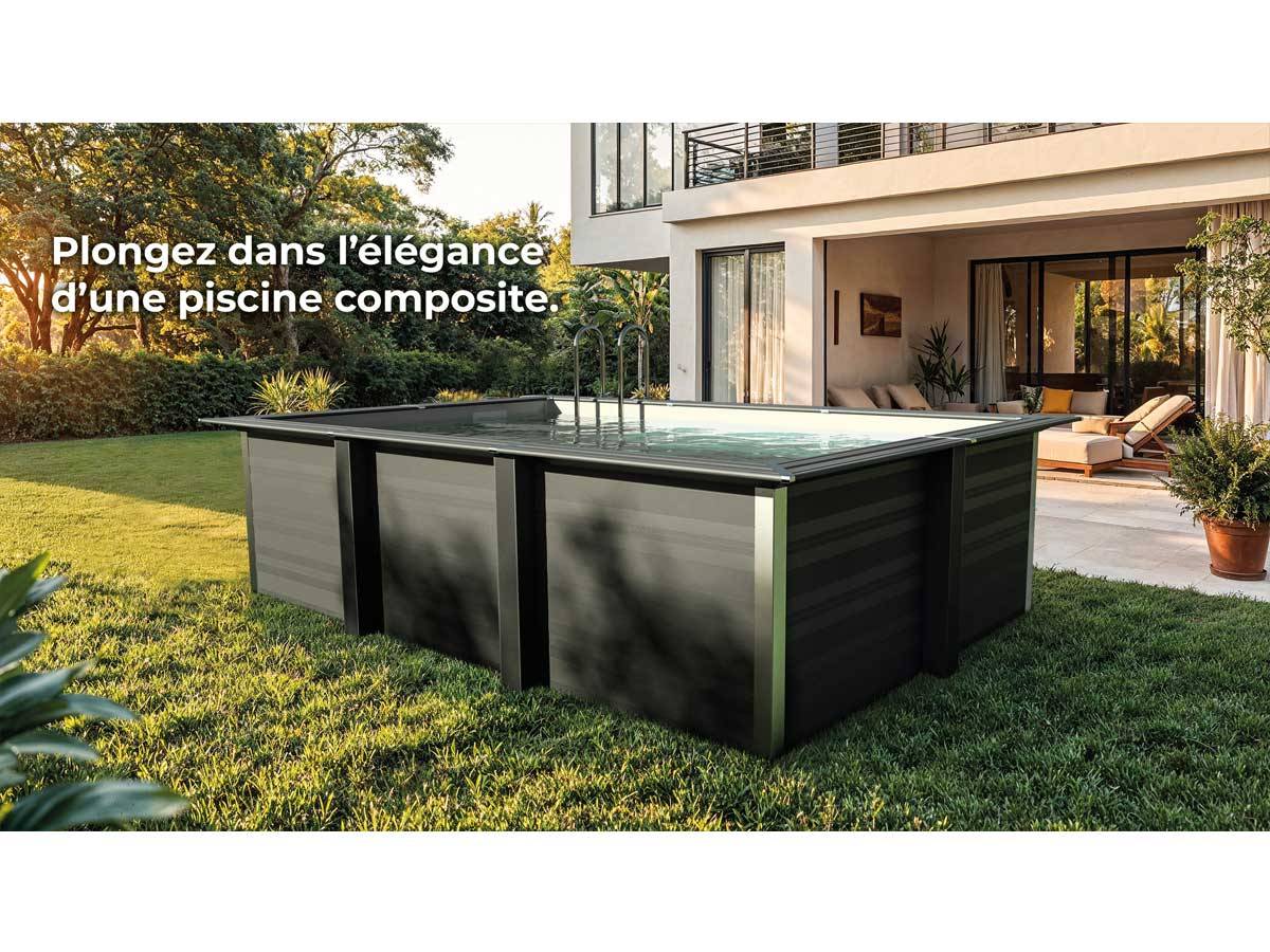 Gré - Piscine composite Avant-Garde rectangulaire 4,66 x 3,26 x 1,24 m - Gré - Image 2