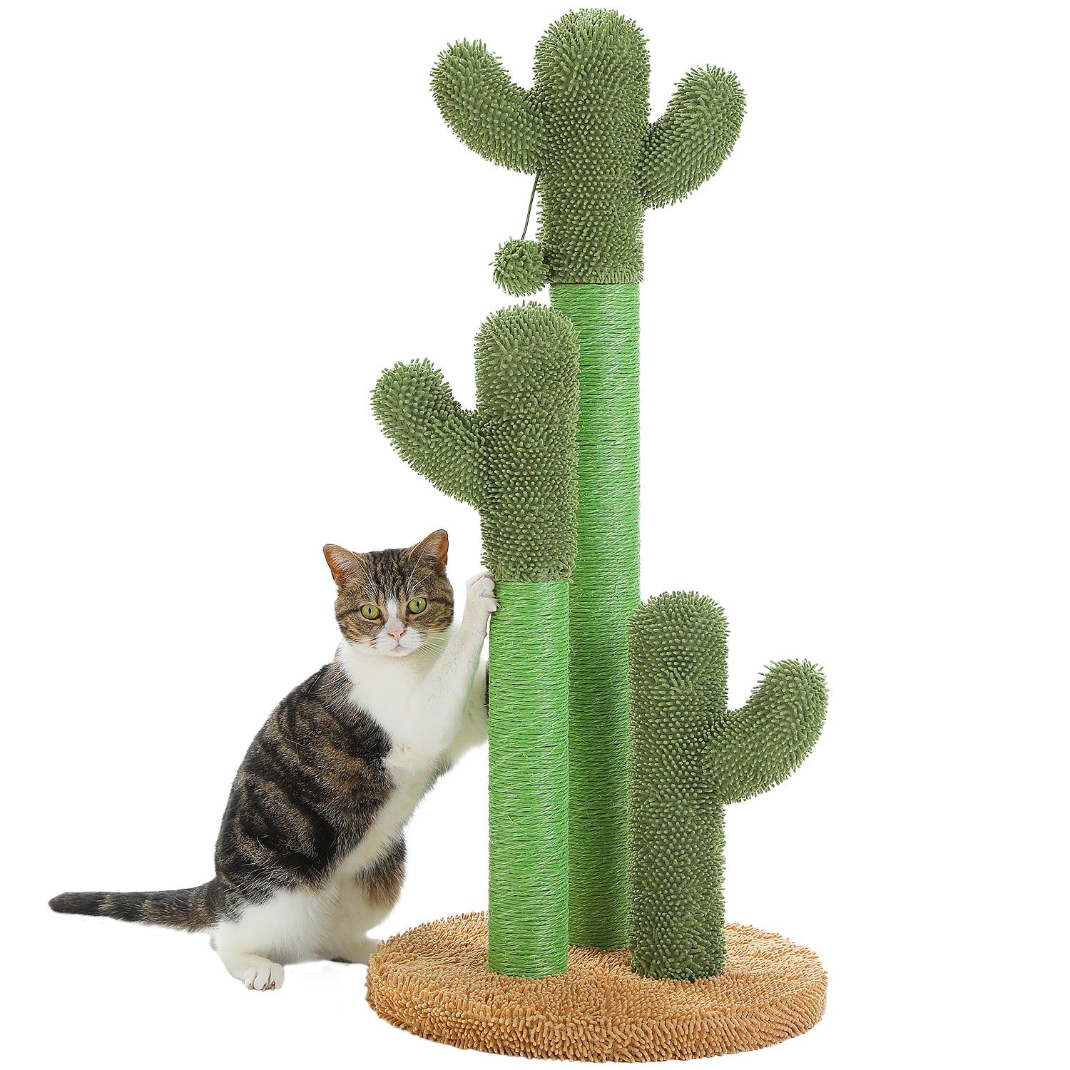 Arbre à Chat Cactus Lot de 3 Marron (XL) PAWZ Road