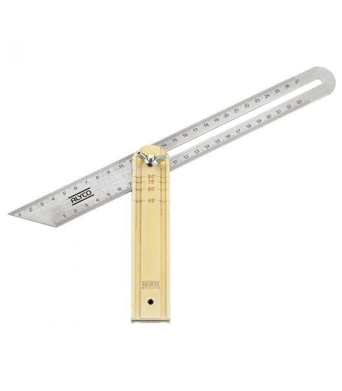 Fausse Équerre En Inox 300 Mm Manche Aluminium Alyco Alyco 197399 - Image 1