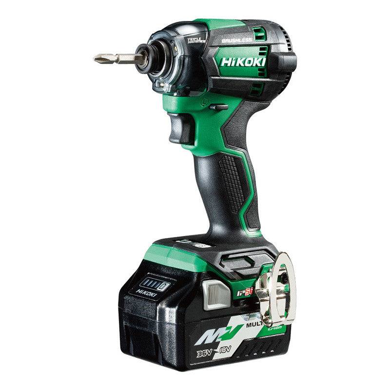 Pack 4 outils perforateur - perceuse - meuleuse & visseuse HIKOKI KC18DEWHZ + 3 x 5,0Ah & chargeur + sac de transport Hikoki - Image 5