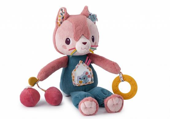 Jeanne le chat Peluche multiactivites - Lilliputiens