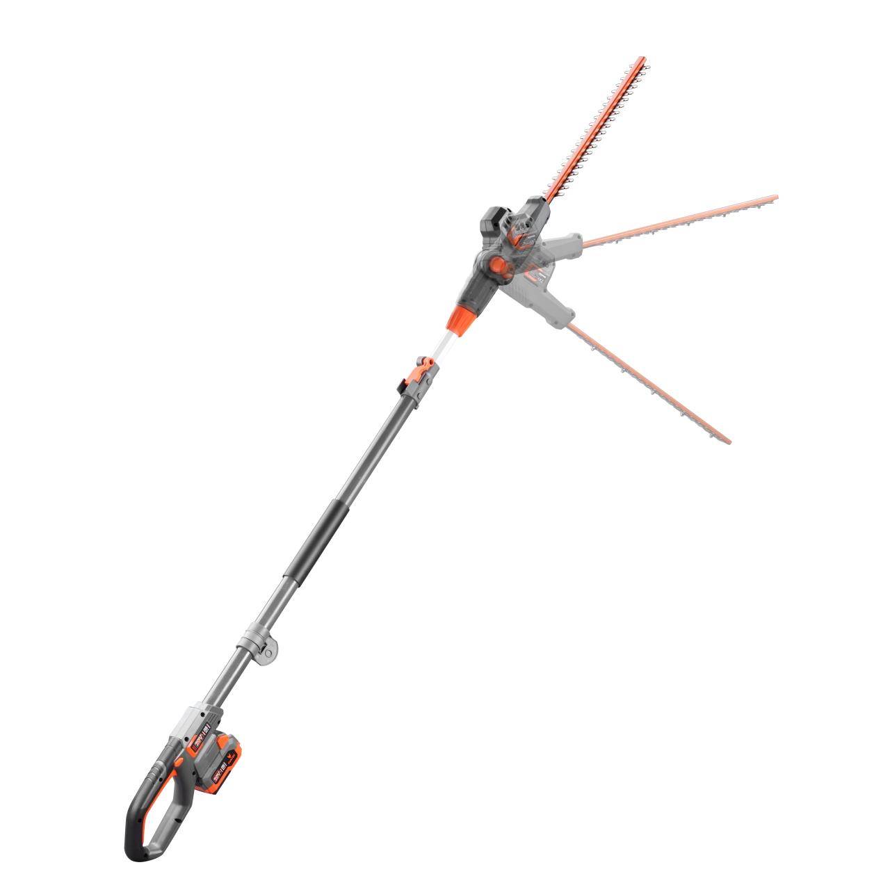 FUXTEC - Taille haie telescopique batterie - FUXTEC FX-E1HH20 - 20V lame 25cm - Sans batterie ni chargeur - Image 2