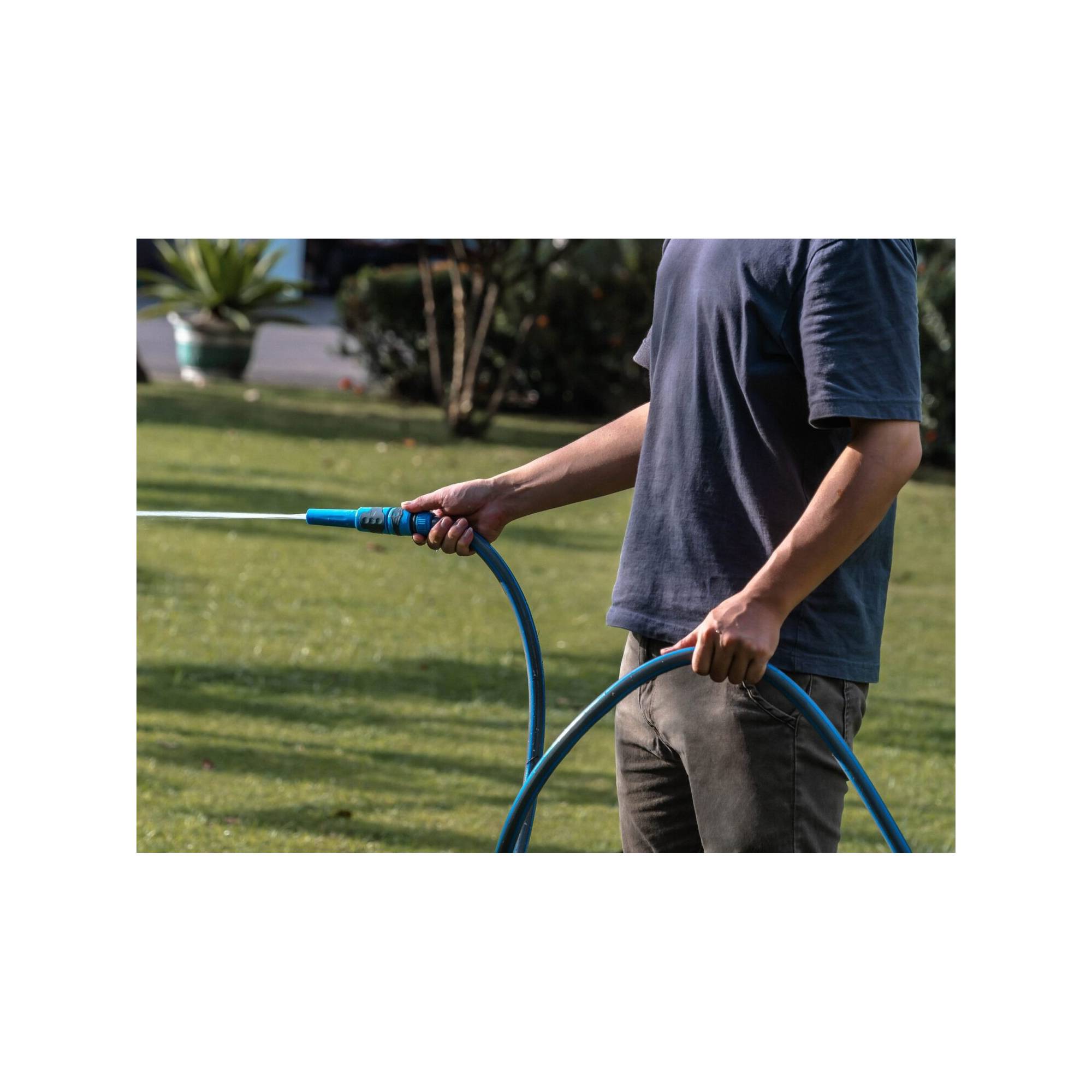Lance d'arrosage et de nettoyage - Suan - Kit complet avec raccords d'arrosage soft touch - Image 2