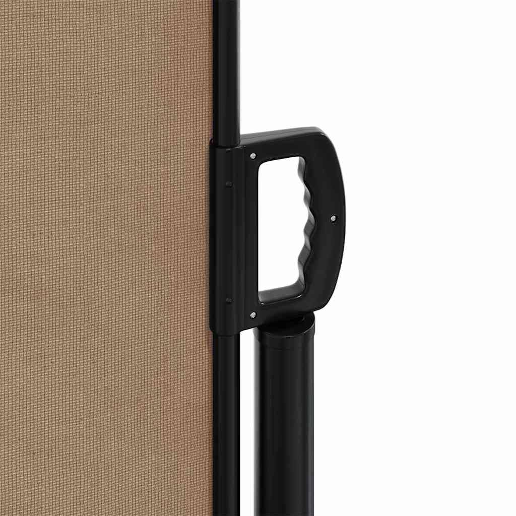 Store Banne - Auvent latéral rétractable taupe 200x600 cm - MEUBLE PRO-JU5014 - Image 8