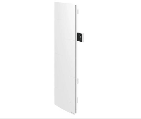 Radiateur électrique à inertie MALAO AUTO vertical blanc 1500W - connecté SAUTER - Image 3