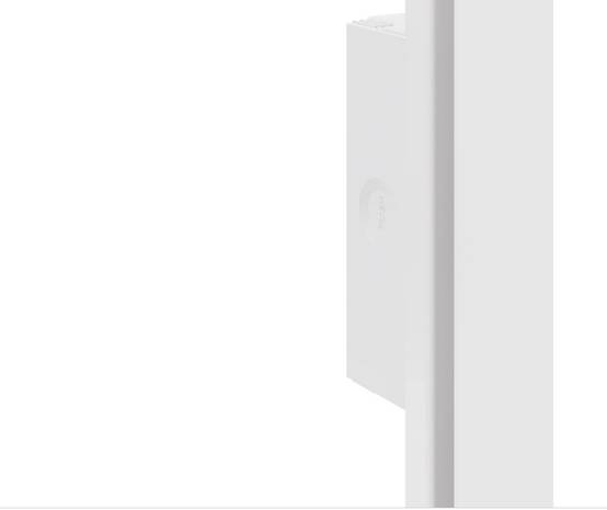 Radiateur électrique à inertie MALAO AUTO vertical blanc 1500W - connecté SAUTER - Image 4