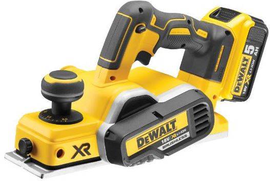 Rabot XR 18V 5Ah Li-Ion Brushless - 2 batteries - coffret TSTAK - DCP580P2 - Dewalt - Image 2