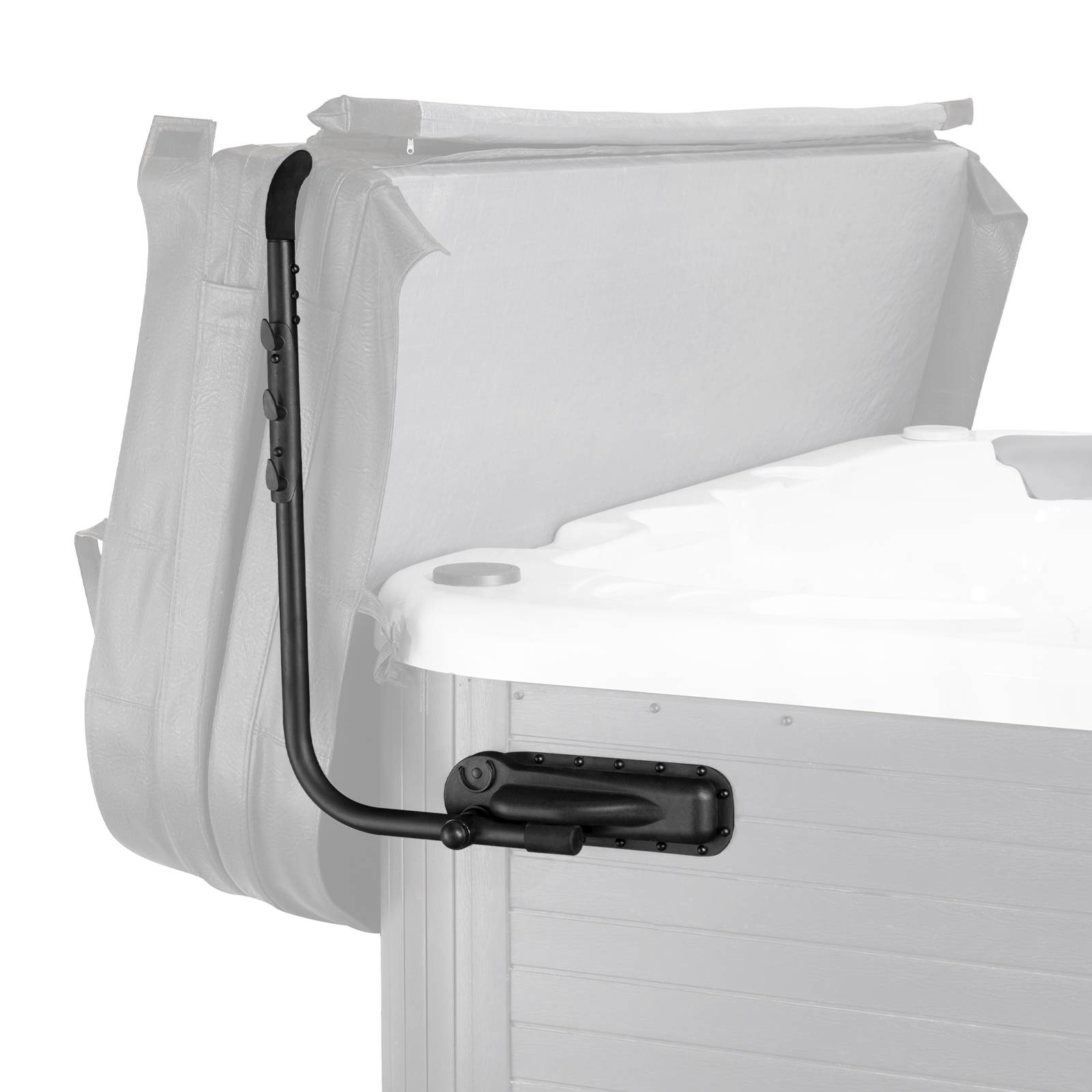 Vevor - Lève-couverture spa VEVOR, aluminium 6063-T5, hauteur ajustable 80–105 cm, largeur 175–255 cm, installation bilatérale, facile à manipuler. - Image 1