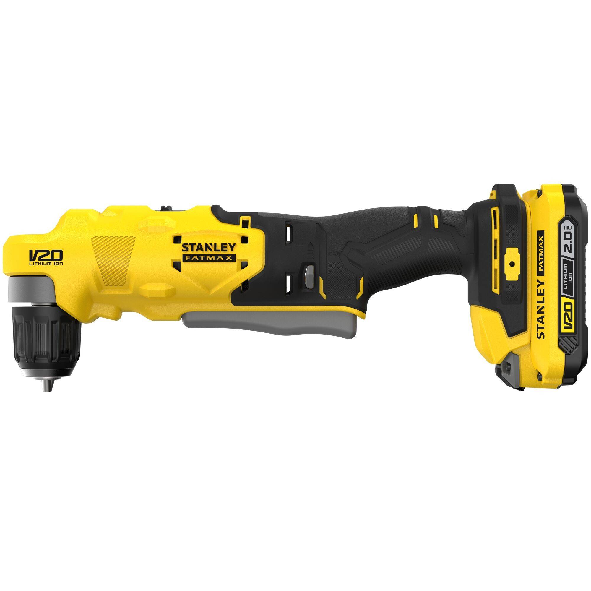 stanley - Perceuse visseuse d'angle 45 Nm V20 18V + 2 batteries 2Ah | SFMCD750D2K-QW - Stanley - Image 2