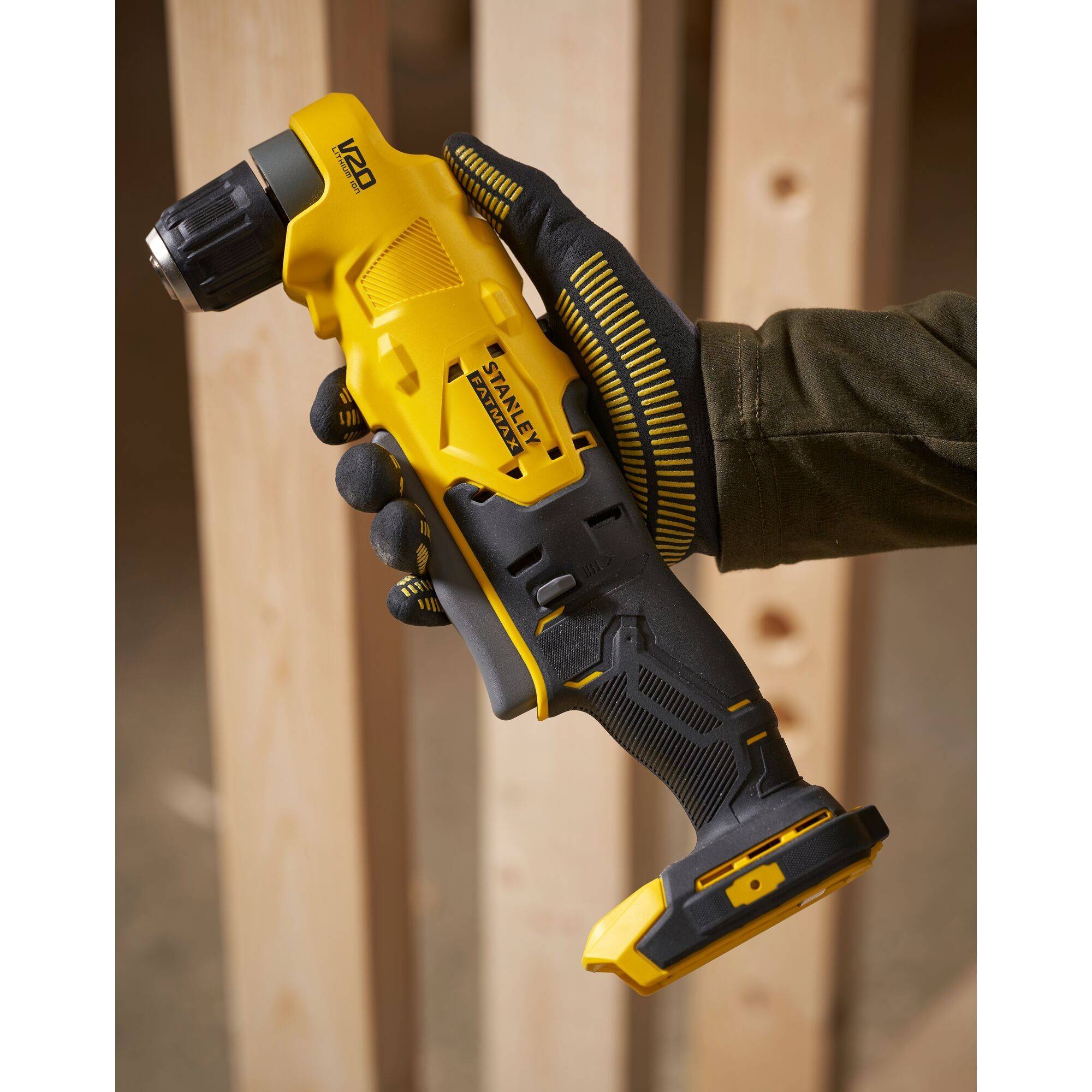 stanley - Perceuse visseuse d'angle 45 Nm V20 18V + 2 batteries 2Ah | SFMCD750D2K-QW - Stanley - Image 5