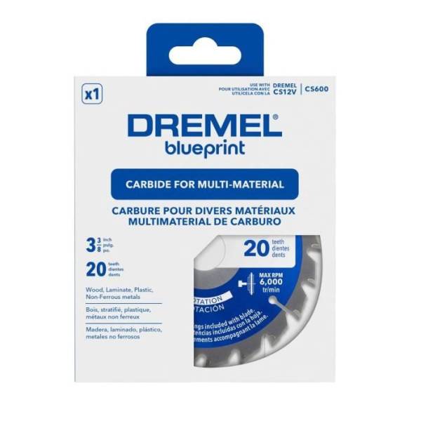 Lame multi-matériaux pour scie circulaire CS600 - DREMEL Blueprint - Image 2