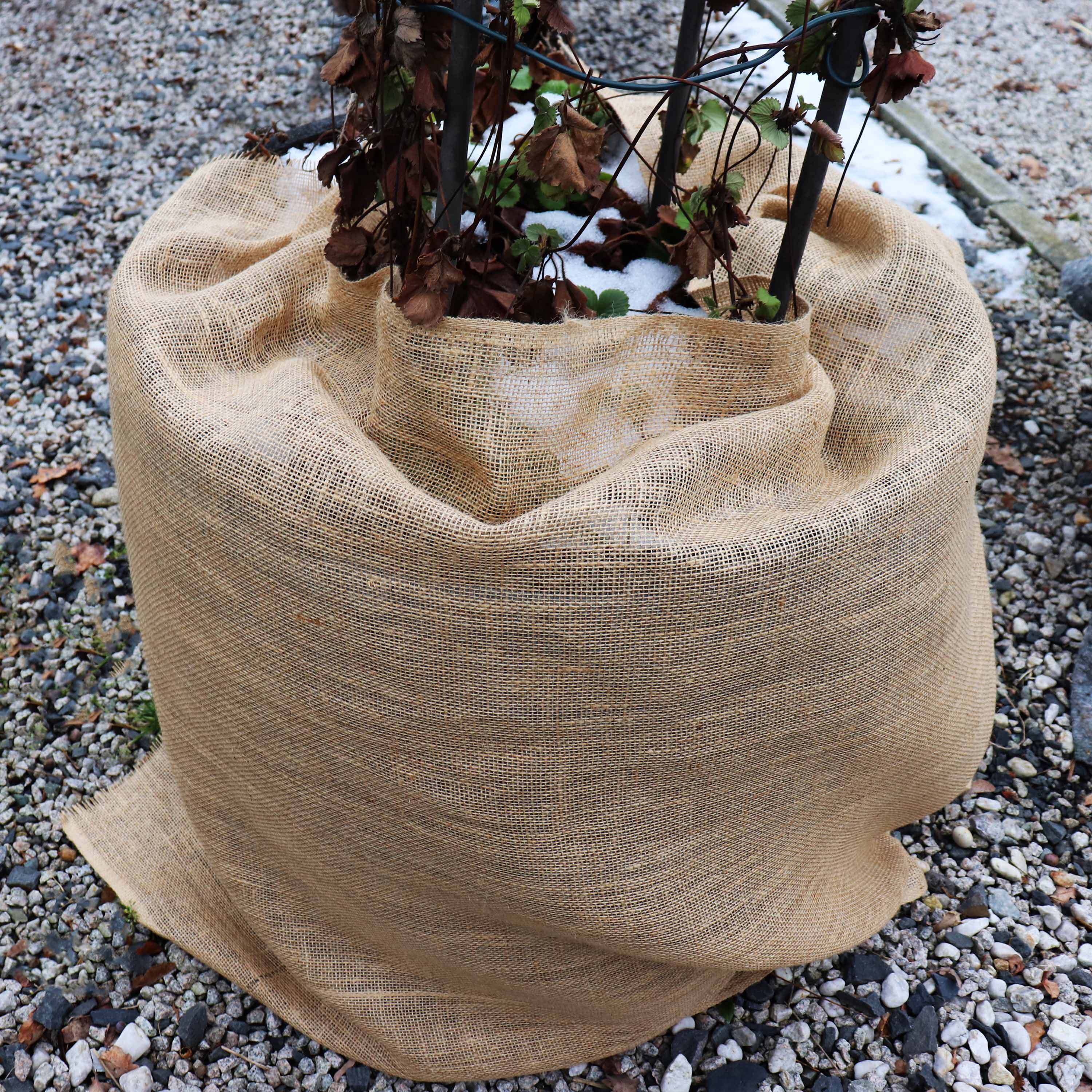 50m x 1m tissu de jute 305g/m² tapis de jute jute de jardin tissu de jute toile de jute ruban de jute - Image 8