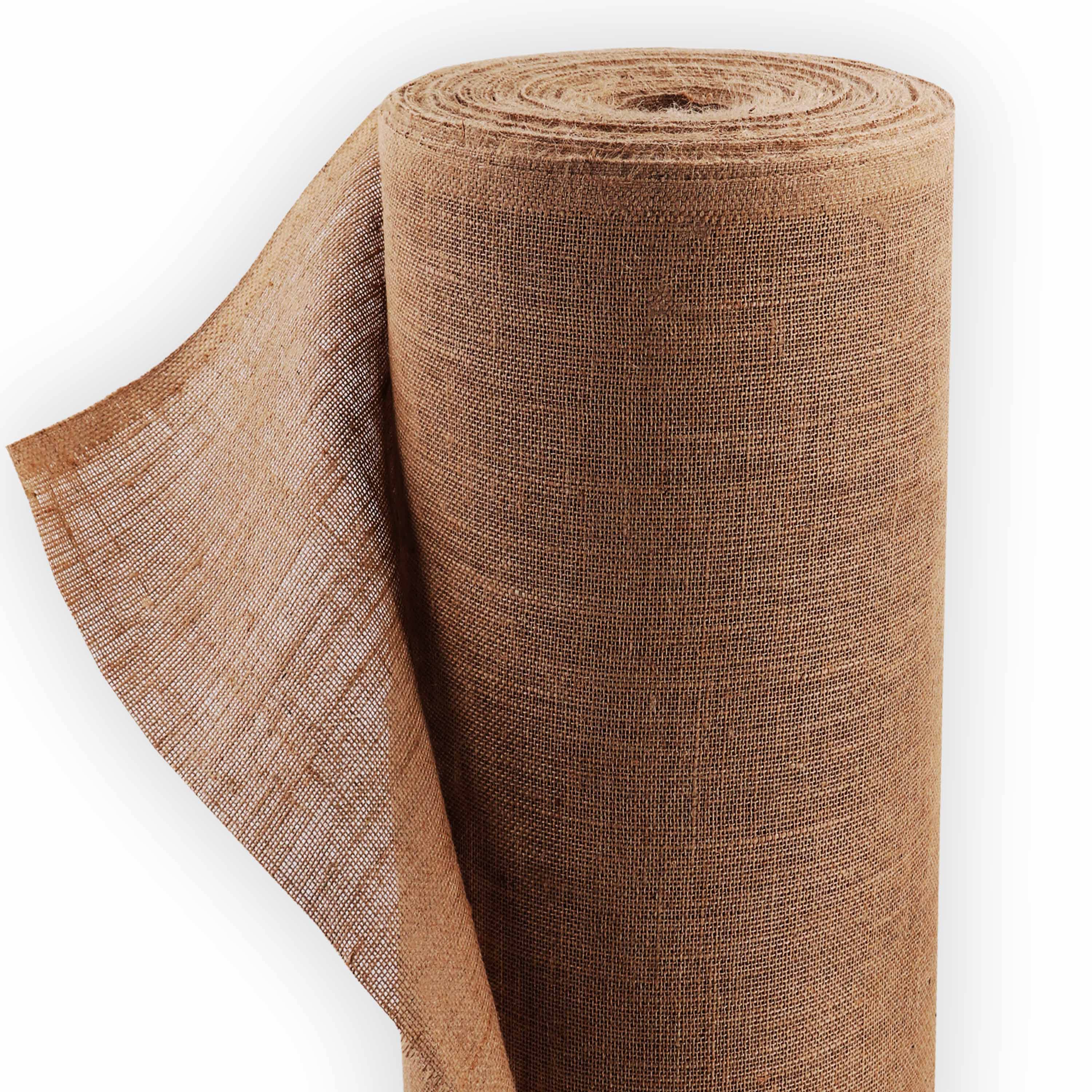 50m x 1m tissu de jute 305g/m² tapis de jute jute de jardin tissu de jute toile de jute ruban de jute - Image 2