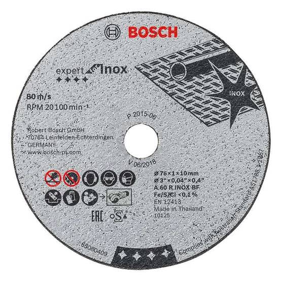 Bosch - Meuleuse GWS 12V -76V-EC Ø76 mm - BOSCH - Sans batterie, ni chargeur - 3 Disques - L-Boxx - 06019F2003 - Image 4