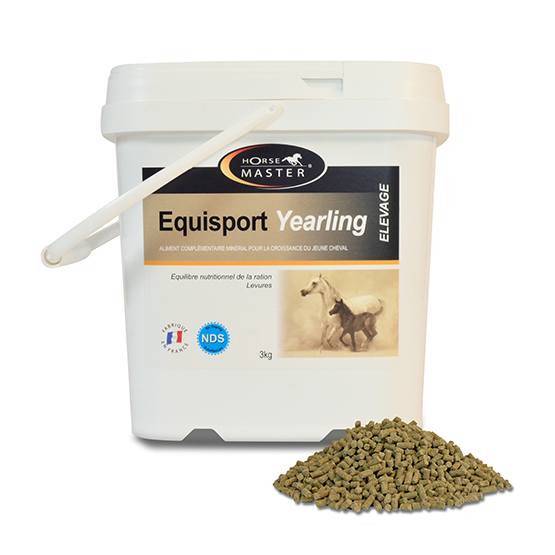 Equisport Yearling - Complément pour poulain - 10kg - Horsemaster - Image 1