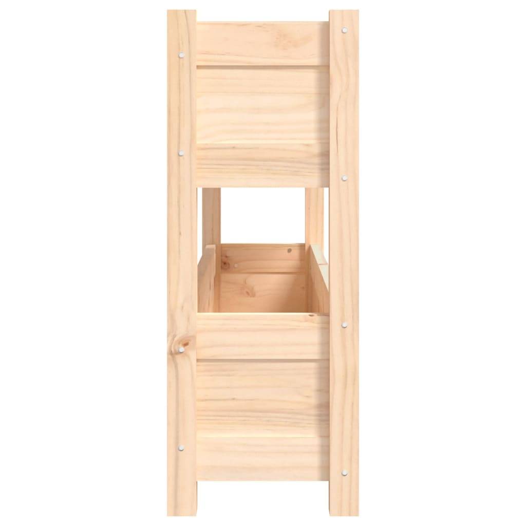 Vidaxl - Jardinière 112x25x66 cm Bois massif de pin vidaXL 823927 - Image 7