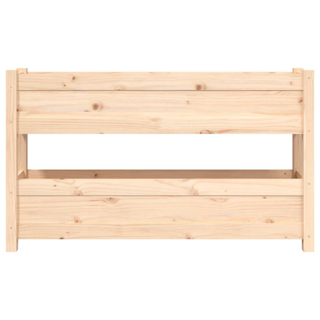Vidaxl - Jardinière 112x25x66 cm Bois massif de pin vidaXL 823927 - Image 9