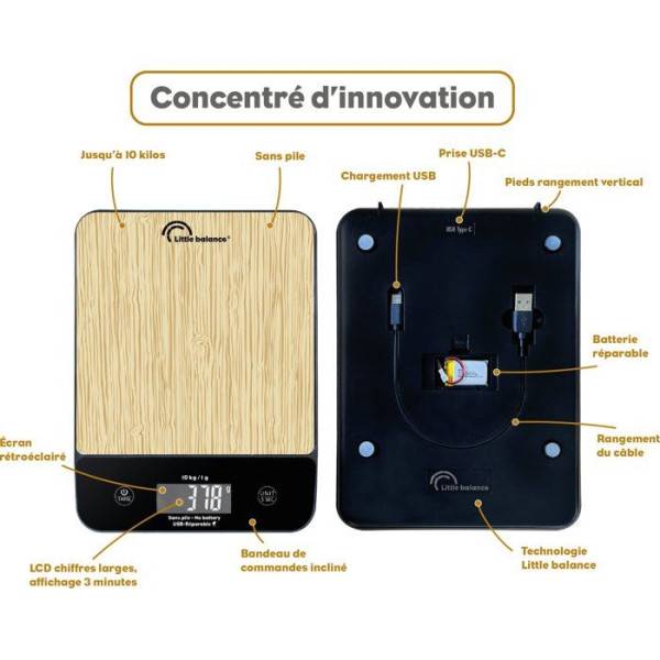 Balances de cuisine - HAPPY GENIUS - Little balance® - Offrir Retailers