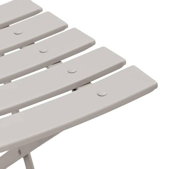 Chaise bois composite 2 places métal beige 42 x 46 x 82 cm - Prolenta premium p360.6 - Image 10