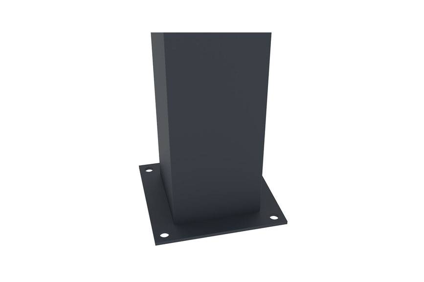 Casanoov Lot de 2 kits de clôture aluminium NIESEN H.170  cm - kits complet 3.8m - Image 8