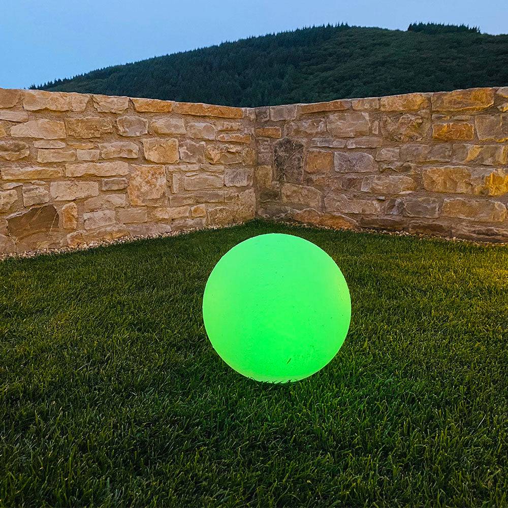Lumisky - 2 Boules lumineuses solaires SOLSTY D30cm - Image 4