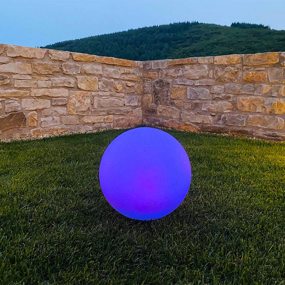 Lumisky - 2 Boules lumineuses solaires SOLSTY D30cm - Image 10