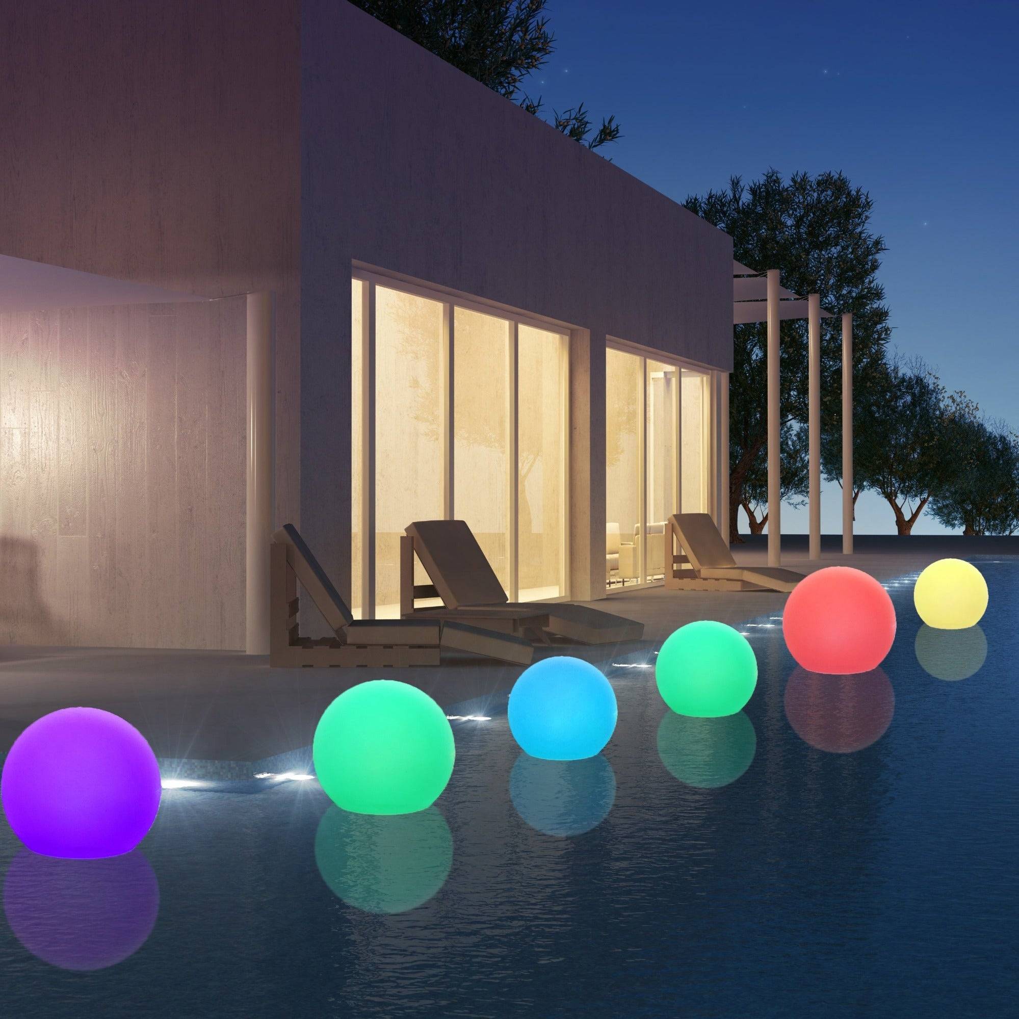 Lumisky - 2 Boules lumineuses solaires SOLSTY D30cm - Image 8