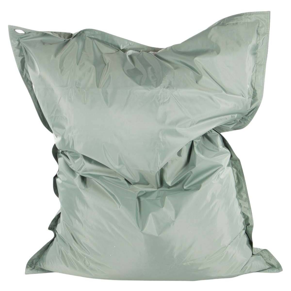 Jardindeco - Grand coussin uni Maxi Vert sauge - Image 1
