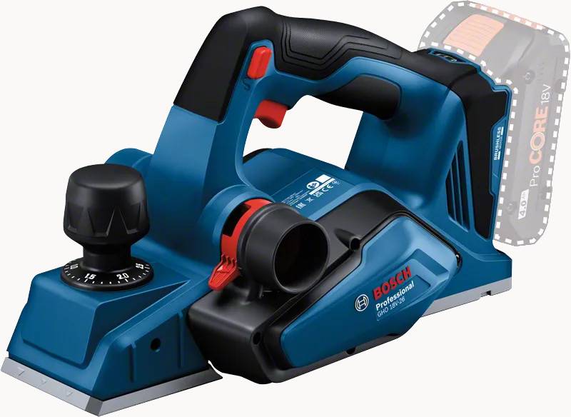 Bosch - Rabot GHO 18V-26 Professional SOLO en coffret L-BOXX Execution - BOSCH - 06015B5000 - Image 2