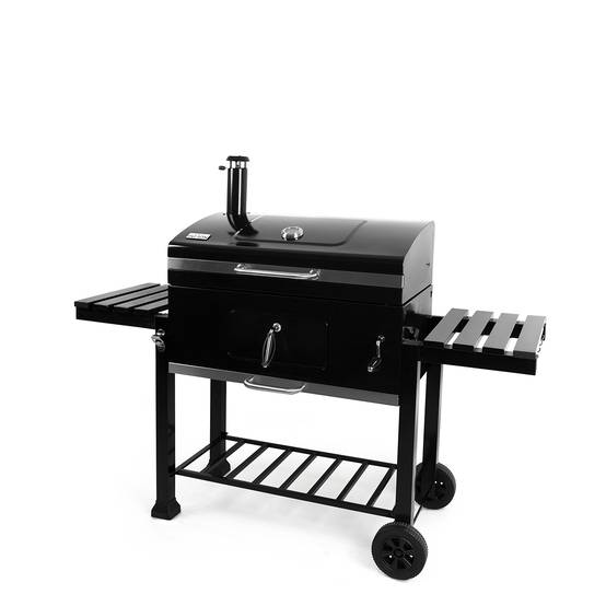 Barbecue charbon large grille 77 × 42 cm, ventilation réglable – Charcoal Chef XL – Patton - Image 4