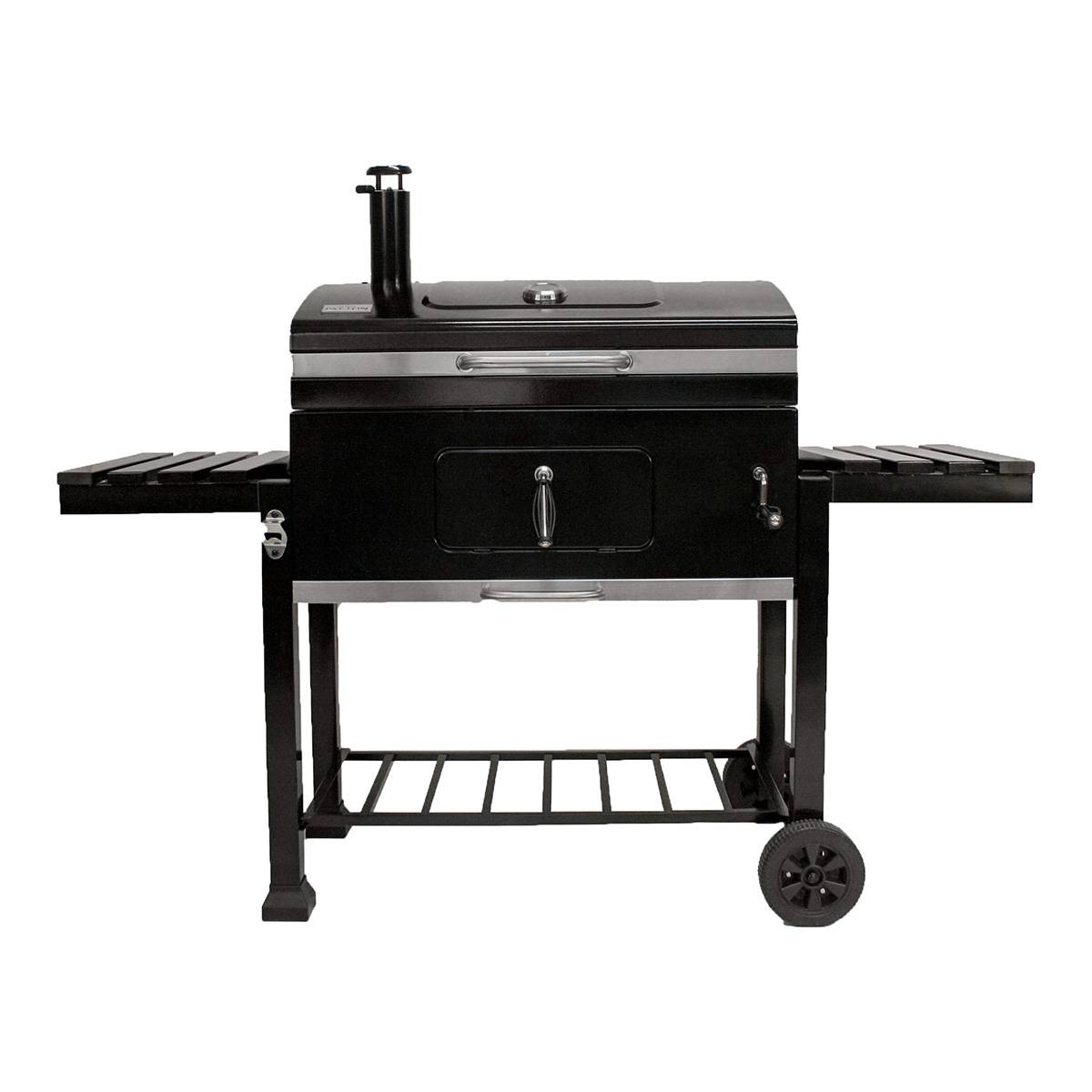 Barbecue charbon large grille 77 × 42 cm, ventilation réglable – Charcoal Chef XL – Patton - Image 1