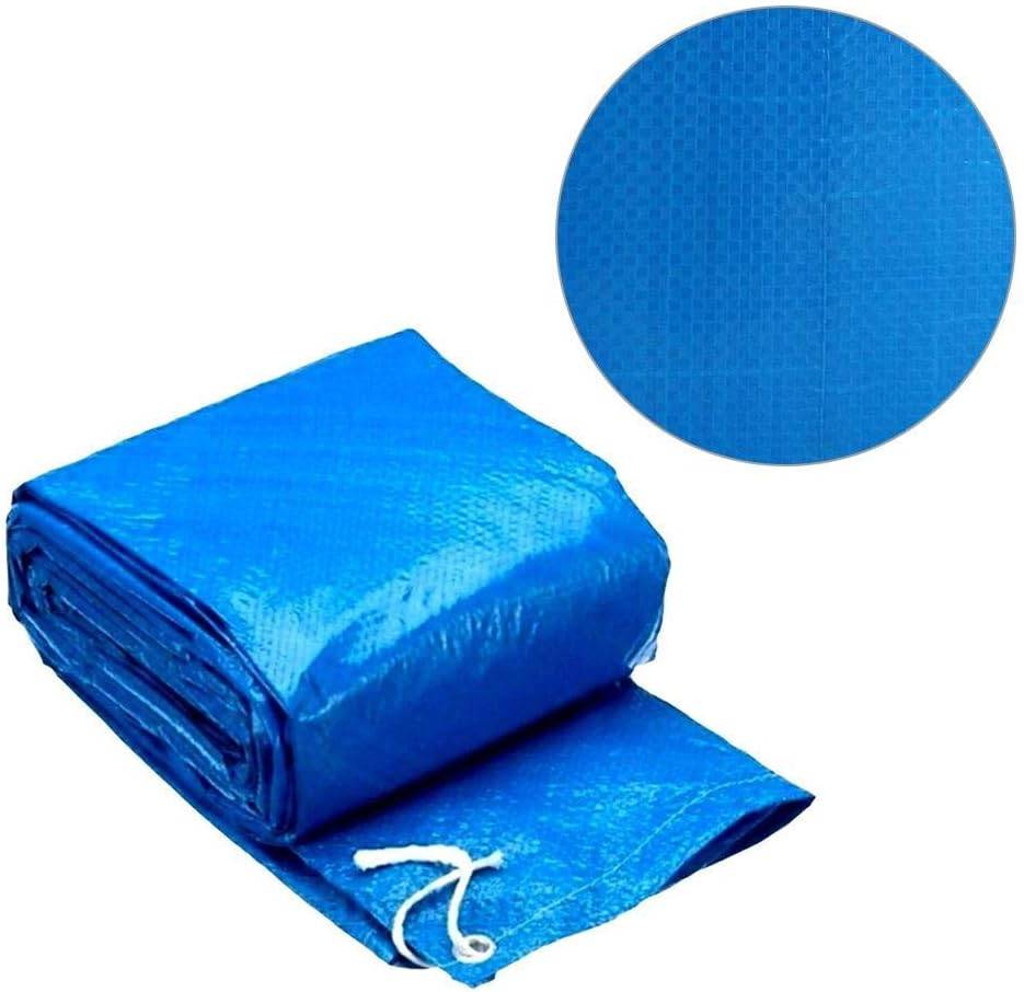 IntiMeg - Diamètre Bâches/Couverture de Protection avec Attaches en Corde,pour Piscines Hors Sol Rondes( 183 cm） IntiMeg - Image 2