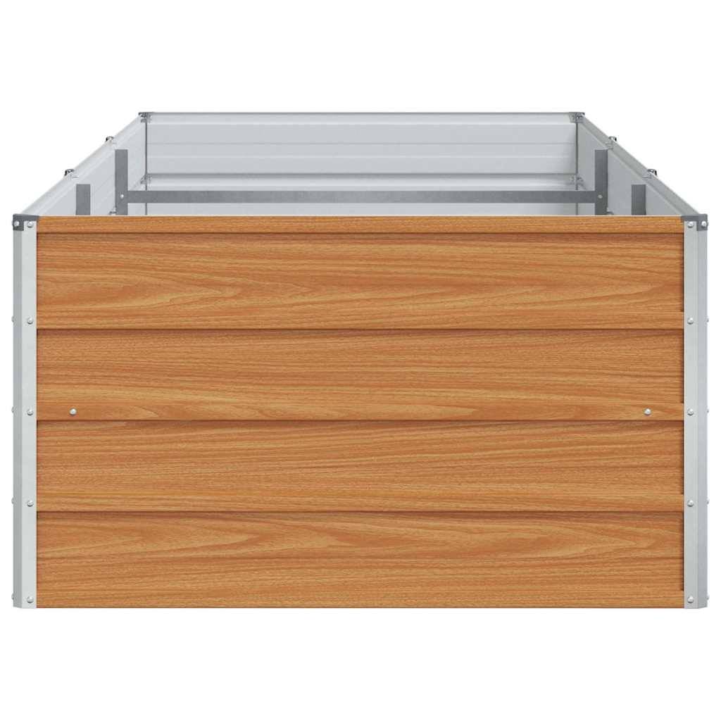 Prolenta Premium - Jardinière acier marron 240 x 80 x 45 cm - Prolenta premium p344.3 - Image 6