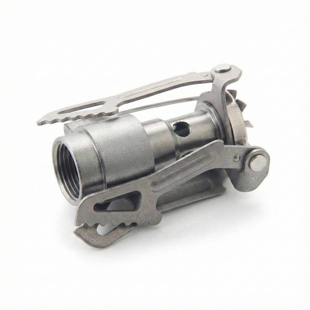 Brûleur pliable et support de cartouche inox Trailgaz Titanium Plus pour camping et randonnée - Image 5