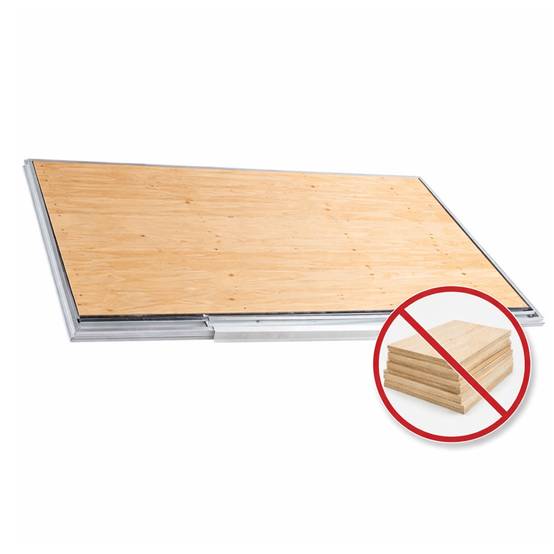 Kit plancher pour abri de jardin avec bûcher Trigano de 8,13 m² - Image 4