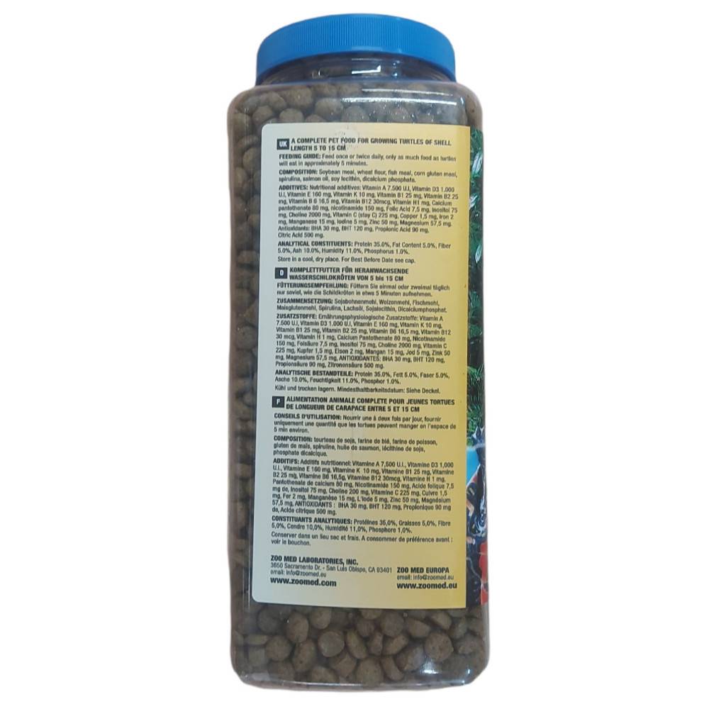 Zoomed - Nourriture pour tortues aquatiques ZM52 Formule de croissance de 369g - Image 3