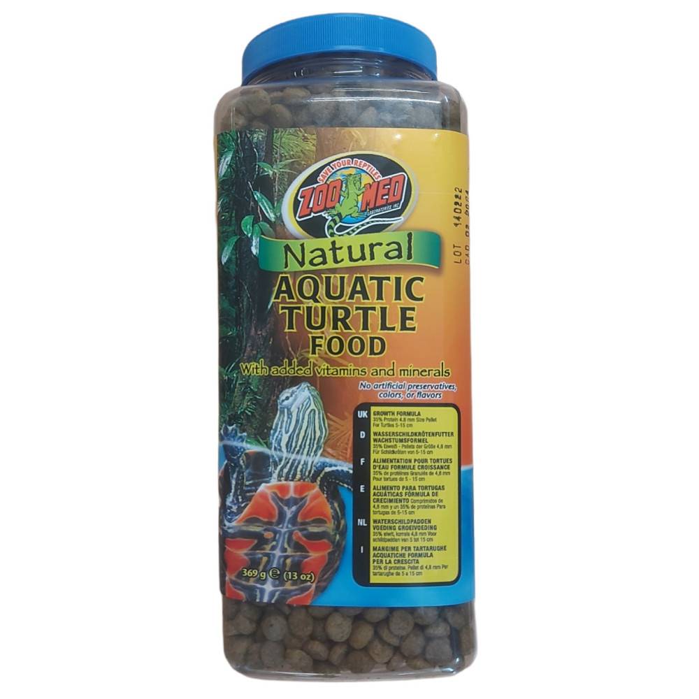Zoomed - Nourriture pour tortues aquatiques ZM52 Formule de croissance de 369g - Image 1