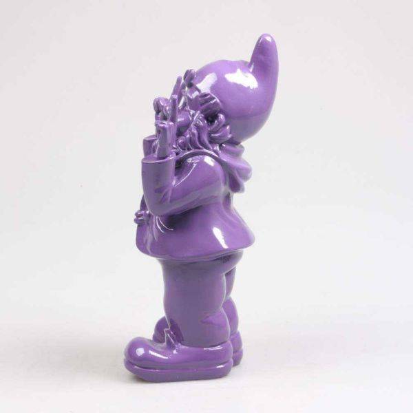 Stoobz - Nain de jardin en résine 13 x 11 x 31 cm Peace Stoobz - Image 6