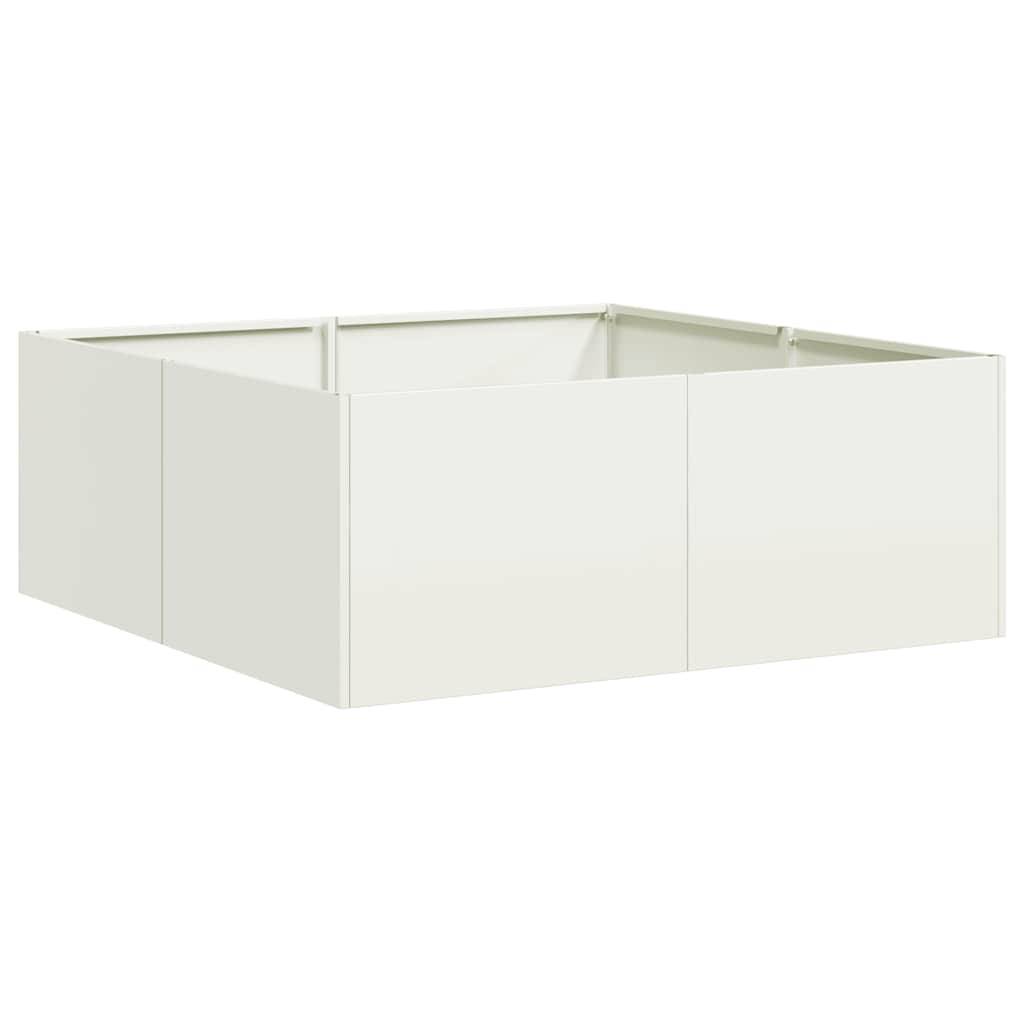 Support pot & bac acier laminé à froid blanc  80 x 80 x 30 cm  - Prolenta premium p348.3 - Image 1