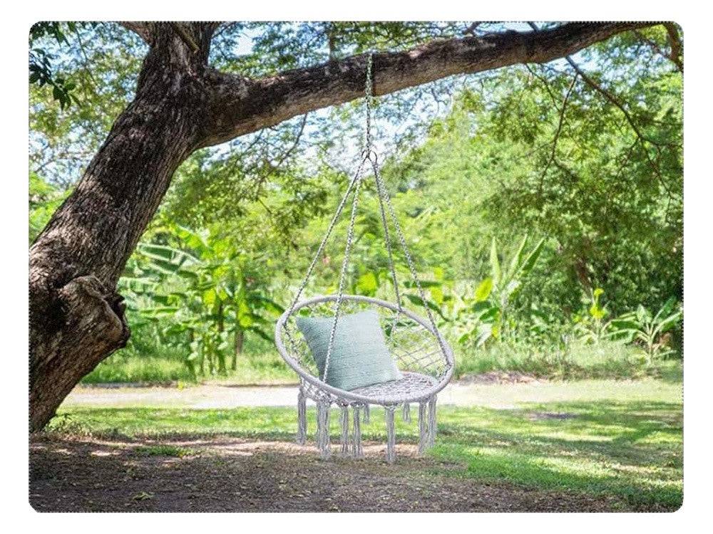 hamac fauteuil  chaise suspendu balançoire nid d'oiseau 80x60x40 cm - Image 6