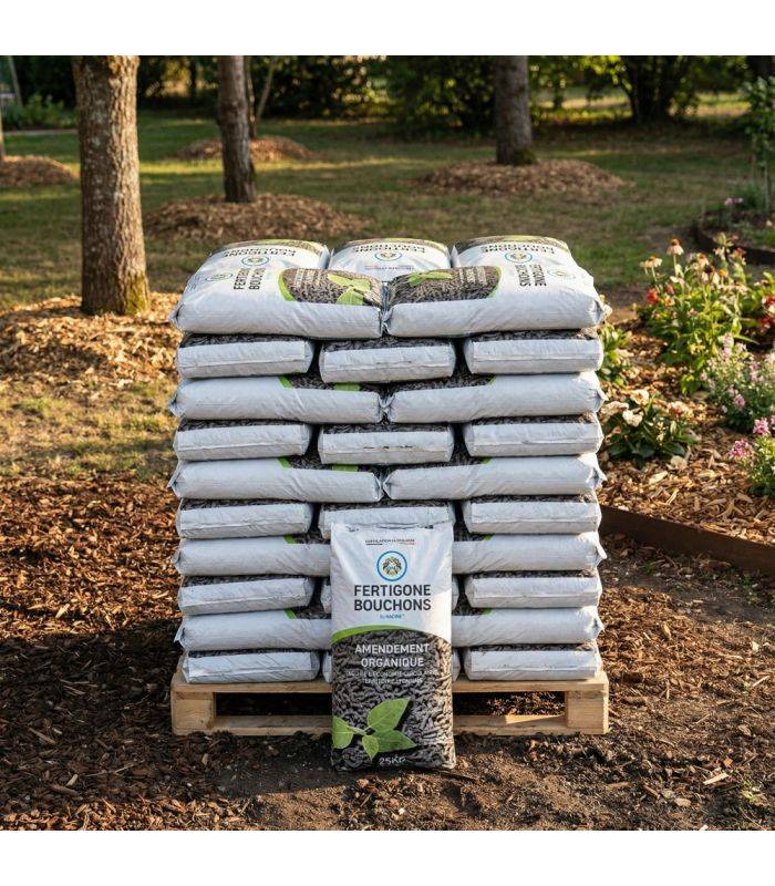 Amendement compost fertilité durable des sols 39x25kg RACINE PRO156-39x25 - Image 1