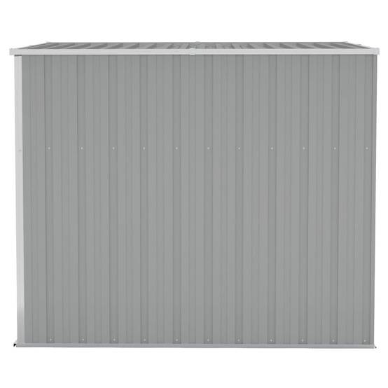 Vidaxl - Abri de jardin mural Gris 118x194x178 cm Métal galvanisé vidaXL 316222 - Image 5